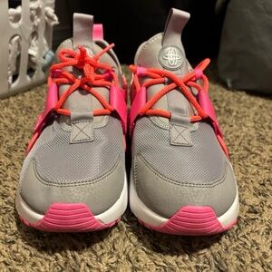 Nike Gray and Pink Athletic Shoes